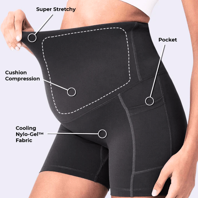 Pantaloncini da motociclista premaman e postpartum