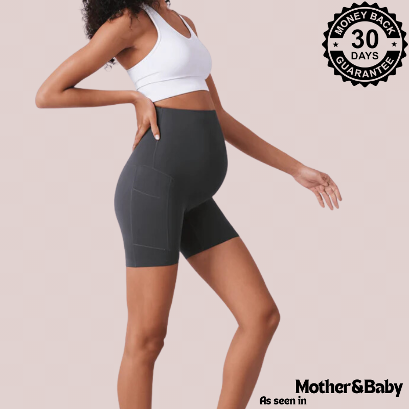 Maternity & Postpartum Biker Shorts