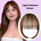 Wispy Hair Clip-in Bangs